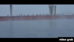 Відступ російських військових з Херсону на лівий берег Дніпра в листопаді 2022 року