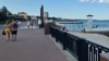 Феодосийская набережная, лето 2025 года