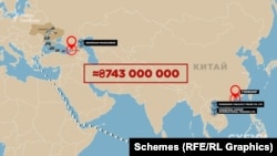 Загалом в цьому році підприємство імпортувало з Грузії та Китаю обладнання для майнінгу та допоміжні конструкції до нього на суму майже 750 мільйонів гривень