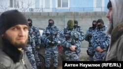 Обшуки в Бахчисараї, під час яких було заарештовано Сервера Мустафаєва, 21 травня 2018 року