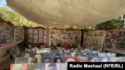 د کوټې پريس کلب مخې ته د ورکو بلوڅانو د موندلو لپاره احتجاجي کېمپ: د ۲۰۲۱ز کال د اکتوبر شپږمې عکس