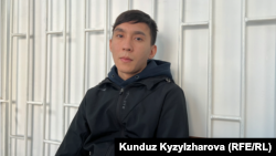 Аскар Кубанычбек уулу в суде, 2023 г.