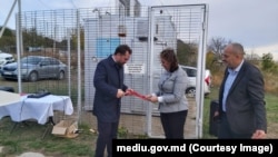 Stația de monitorizare a calității aerului de la Mateuți, raionul Rezina, 2 noiembrie 2023