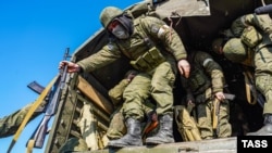 Российские военнослужащие, участвующие во вторжении в Украину