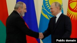 Հայաստանի վարչապետ Նիկոլ Փաշինյան, Ռուսաստանի նախագահ Վլադիմիր Պուտին, արխիվ