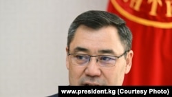 Садыр Жапаров. 

