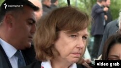 Հայաստանում ԱՄՆ դեսպան Քրիստինա Քվինը Ծիծեռնակաբերդի հուշահամալիրում