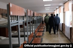 Магілёўская папраўчая калёнія №15. Візыт у калёнію камісіі зь Мінюста, сакавік 2023 году.