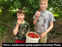 Богдан та Данило Харченки. Фото з особистого архіву родини