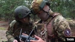 Учения бойцов ЧВК «Вагнер» и белорусских военнослужащих на полигоне «Брестский». Беларусь, июль 2023 года