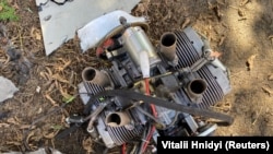 Уламок збитого «Шахеда» (архівне фото)