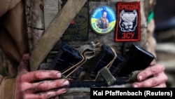 Український артилерист на Донеччині (архівне фото)