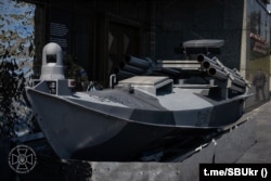 Морський дрон Sea Baby з реактивною системою залпового вогню