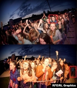 Давид К. на концерте в Польше в 2014 году