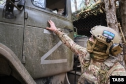 Російські військовослужбовці у Херсонській області, квітень 2024 року