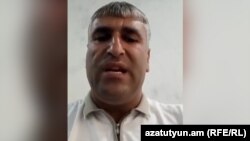 Armenia - Suren Torosian airs a video message on Facebook.