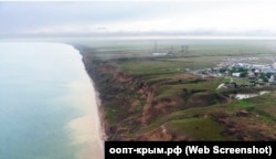 Ангар-лабораторія 2-го випробувального центру Міноборони Росії на мисі Чауда в анексованому Криму