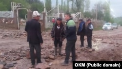 Жалал-Абаддын Аксы районундагы айылдар. ӨКМ тараткан сүрөт.