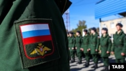 Российские солдаты в Батайске (Ростовская область). Иллюстративное фото