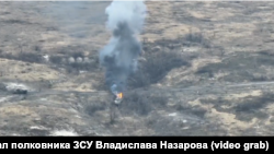 Знищена техніка армії РФ операторами БПЛА 81-ї ОАеМБр в районі села Білогорівка на Луганщині, лютий 2024 року 