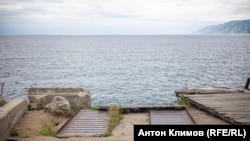 Кругобайкальская железная дорога, конечная станция в поселке Порт Байкал