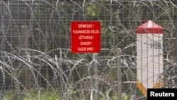 Кордон між Білоруссю й Литвою (архівне фото)