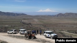 Եմ առաքելությունը պարեկություն է իրականացնում Վայոց ձորի հատվածում, 2024թ․ 