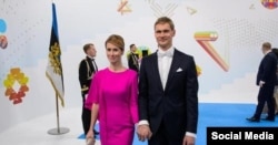 Кая Каллас із своїм чоловіком Арво Халліком