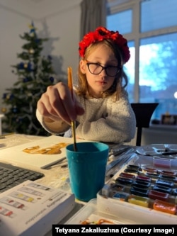 Ярина захоплюється малювання з дитинства