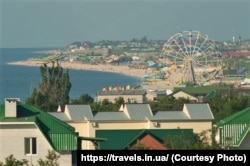 Курортне місто Кирилівка в Запорізькій області, архівне фото