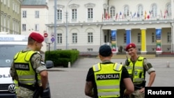 Літоўскія паліцыянты