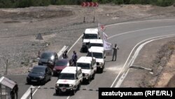 Հակարիի անցակետը, որտեղից առևանգվել է Վագիֆ Խաչատրյանը