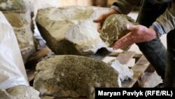 Рештки половецької фігури