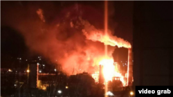 Пожар в Туапсе, архивное изображение