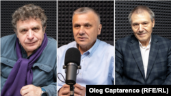 Jurnalistul Alexandru Cantîr și analiștii Igor Boțan și Nicolae Negru