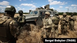 Ուկրաինա - Ռուսաստանցի զինծառայողները Խերսոնի մարզում, օգոստոս, 2022թ.