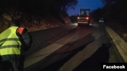 Տաթև-Աղվանի ավտոճանապարհի շինարարությունը, հոկտեմբեր, 2021թ.