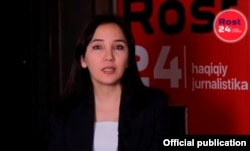 Журналист Анора Содиқова.