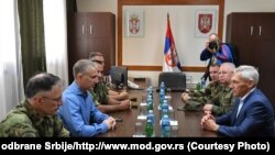 U obilasku jedinica Vojske Srbije bili i predstavnici Ruske Federacije (26. septembar 2021)