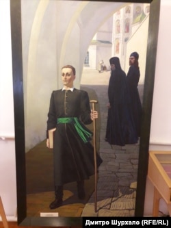 Сковорода і ченці (з експозиції музею в Переяславі)