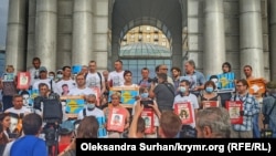 Акція на підтримку Владислава Єсипенка у Києві, 2021 рік