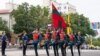 Протокольний загін придністровських сил марширує в Тирасполі 2 вересня 2022 року, архівне фото