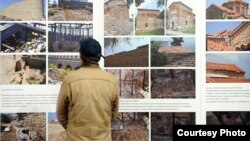 Изложбата „Состојбата на културното наследство 2012-2014“ во КИЦ во Скопје. 