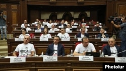 «Հայաստան» խմբակցության պատգամավորներն Ազգային ժողովում