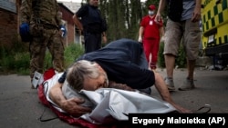 Russian Air Strikes Leave Death And Destruction In The Donbas