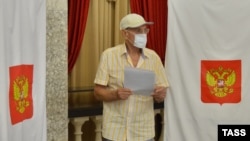 Избирательный участок в Краснодарском крае 