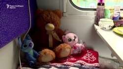 Овој воз сега е дом за Украинци раселени поради војна