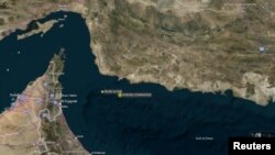 Lokacije gdje su se nalazili tankeri u vrijeme eksplozija