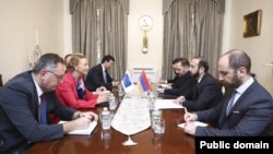 Հայաստանի ԱԳ նախարար Արարատ Միրզոյանի և ԵԽ գլխավոր քարտուղար Մարիա Պեյչինովիչ Բուրիչի հանդիպումը, Նյու Յորք, 21-ը սեպտեմբերի, 2022թ.