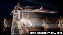 Spectacol pe Scena Nouă a Teatrului Bolșoi din Moscova, la 16 noiembrie 2021. 